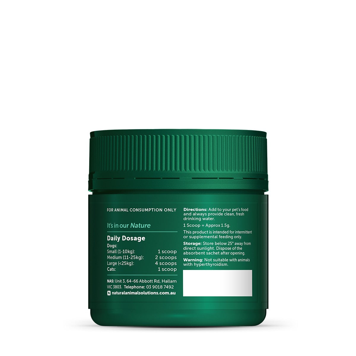 NAS Dental Powder for Dogs & Cats