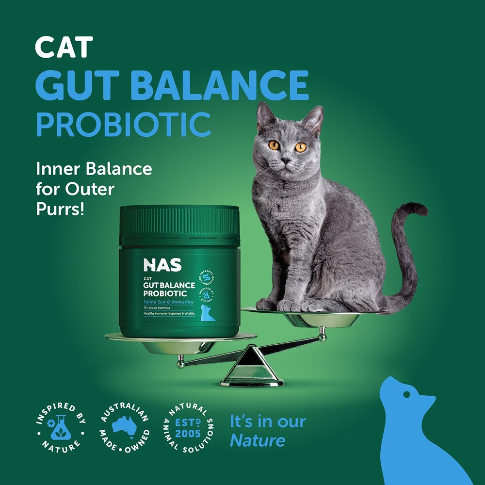 NAS Gut Balance Probiotic for Cats 80g