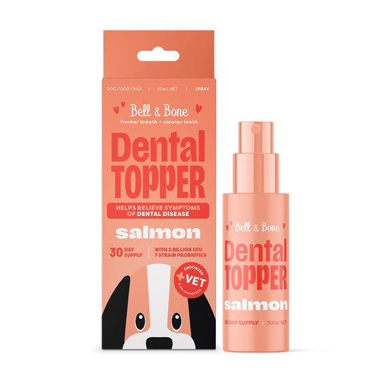 Bell & Bone Salmon Dog Dental Toppers Spray 30ml