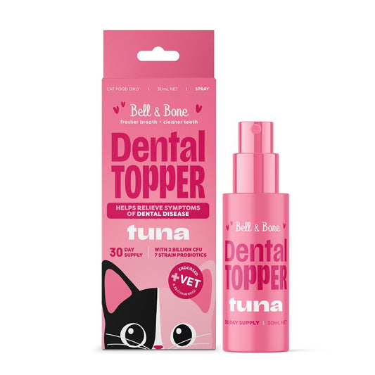 Bell & Bone Tuna Cat Dental Toppers Spray 30ml