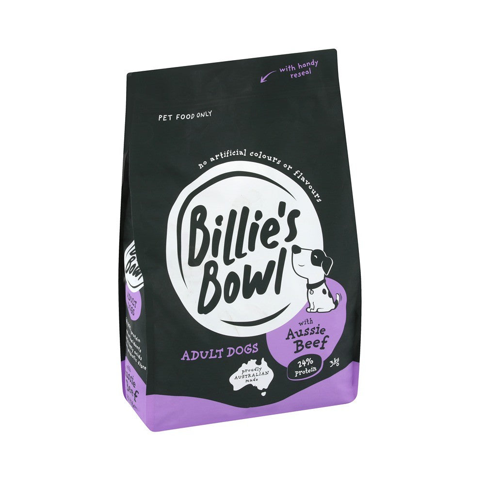 Billie's Bowl Adult with Aussie Beef Dry Dog Food