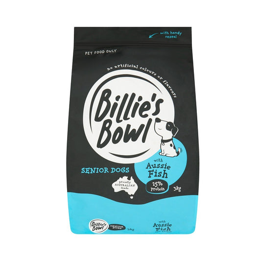Billie's Bowl Aussie Fish Senior Dry Dog Food