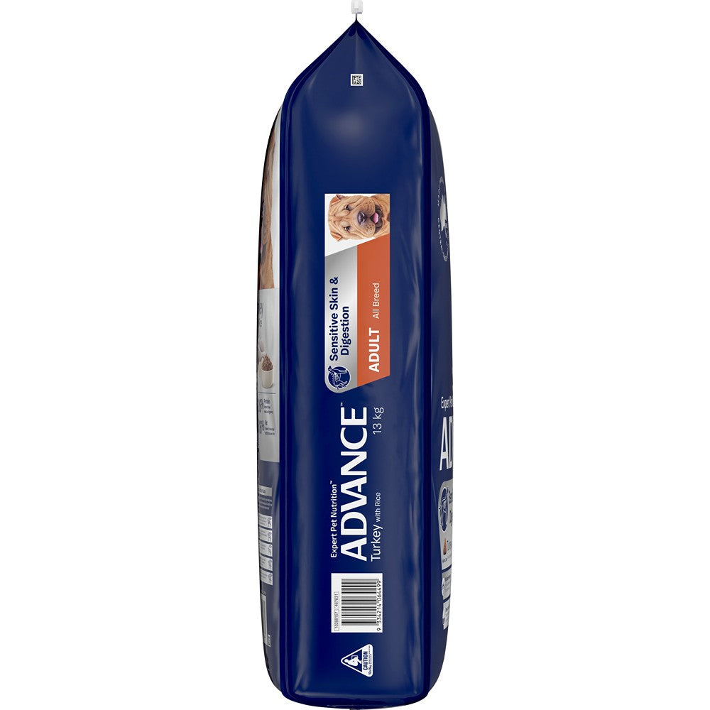 Advance Adult Sensitive Turkey & Rice Dry Dog Food