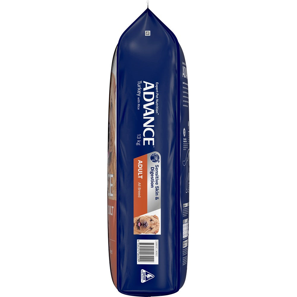 Advance Adult Sensitive Turkey & Rice Dry Dog Food