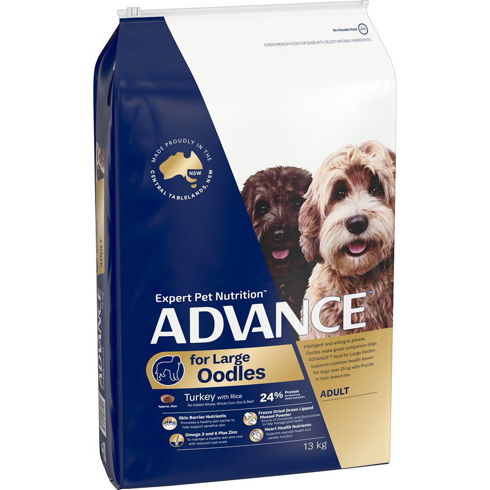 Advance Adult Large Breed Oodles Turkey & Rice Dry Dog Food