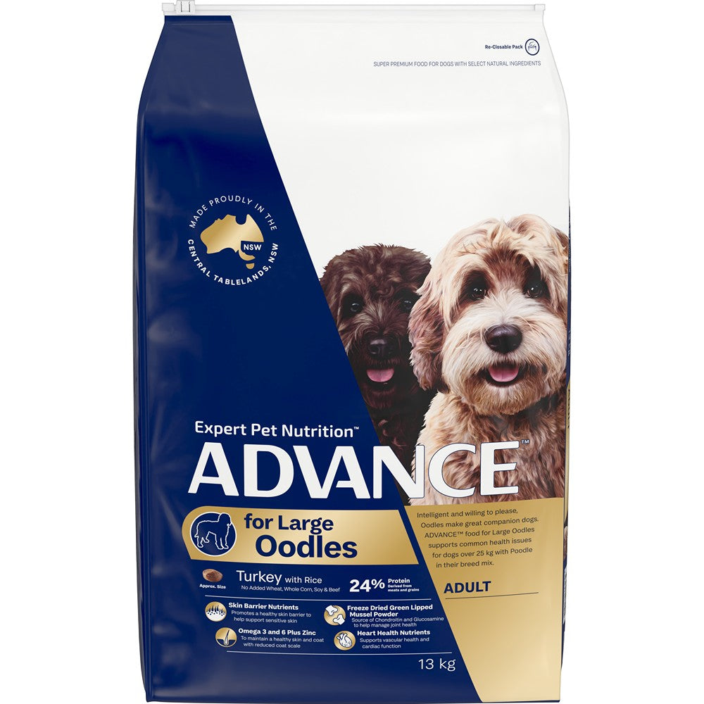 Advance Adult Large Breed Oodles Turkey & Rice Dry Dog Food