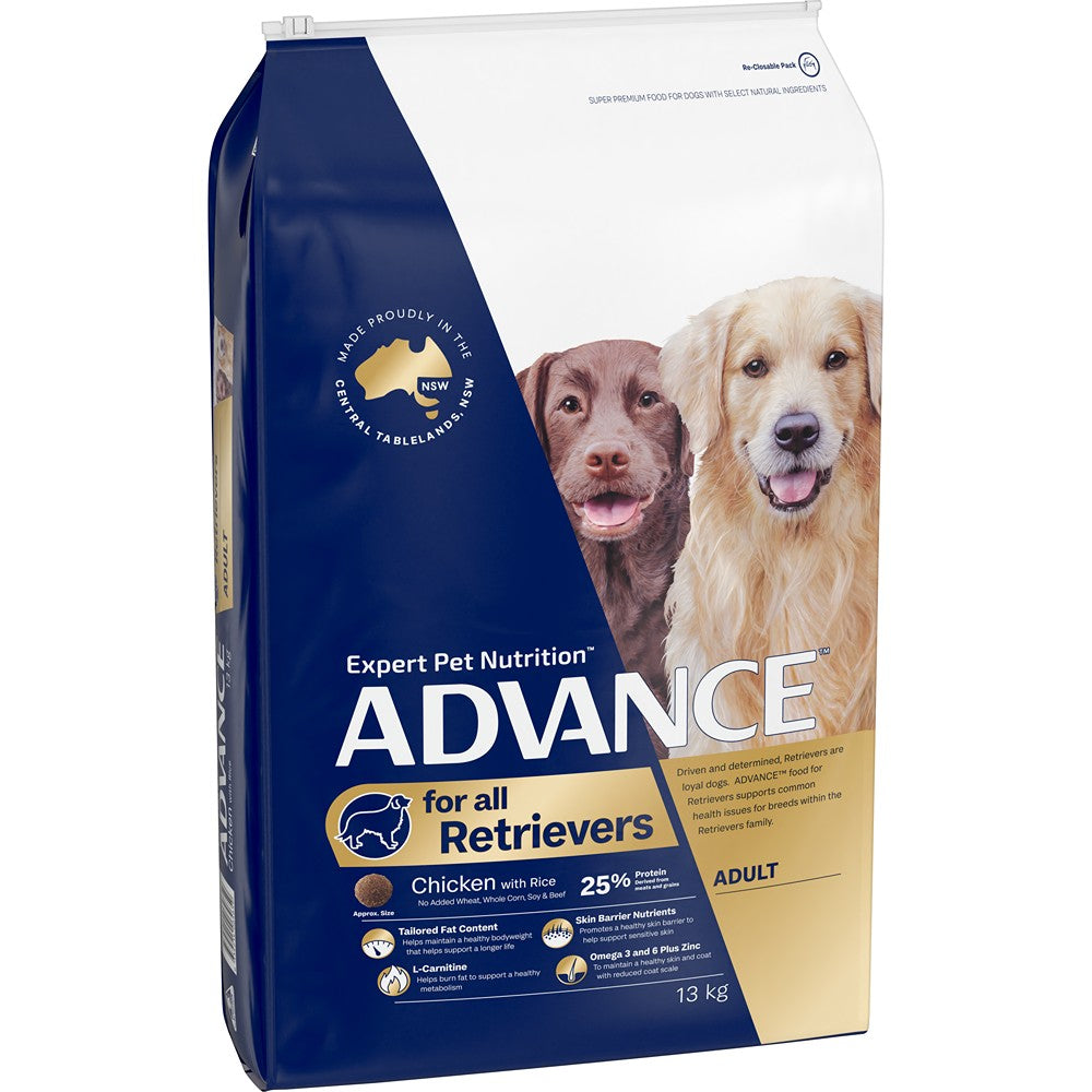 Advance Adult Retrievers Chicken & Rice Dry Dog Food