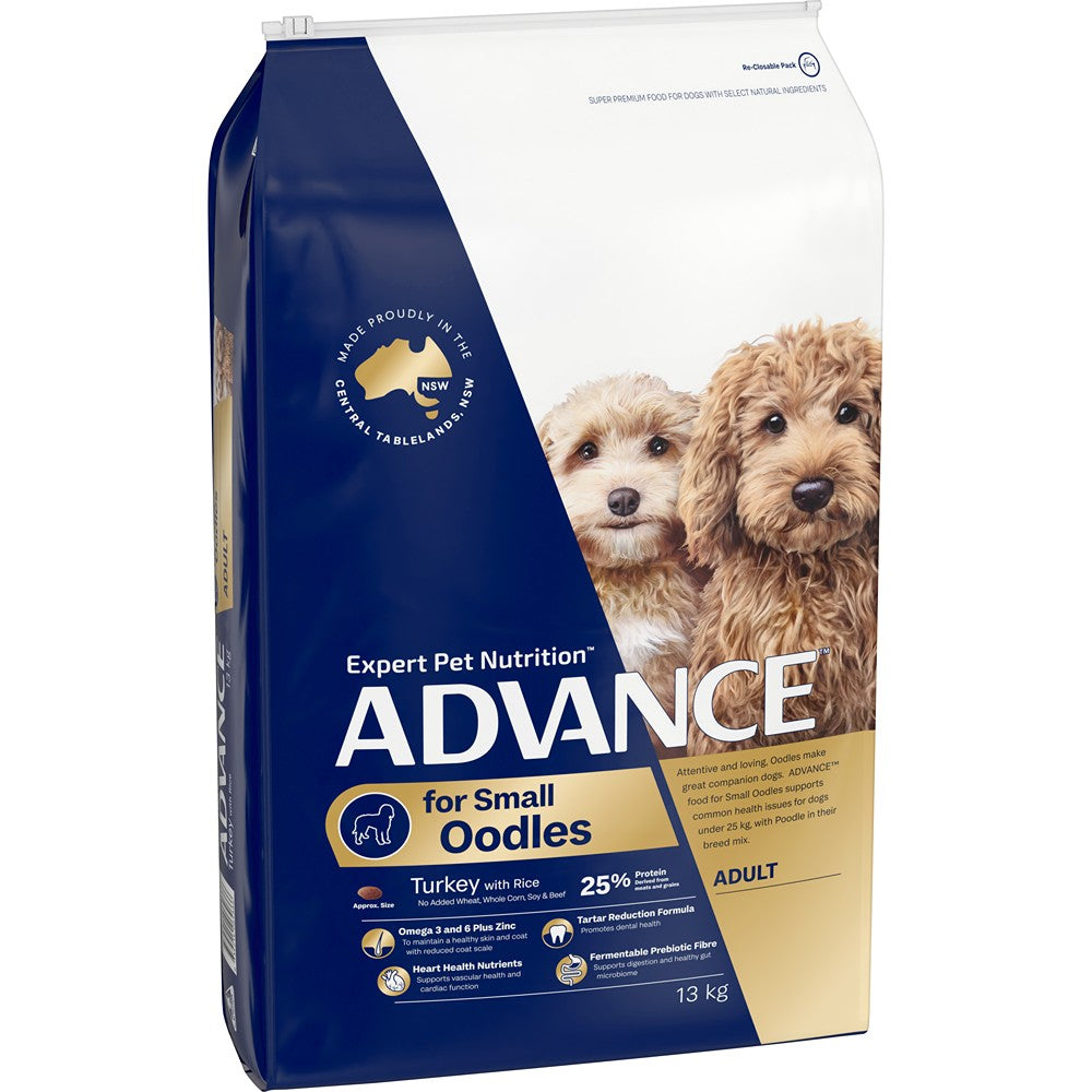 Advance Adult Small Breed Oodles Turkey & Rice Dry Dog Food