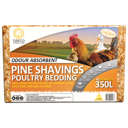 Oreco Pine Shavings & Zeolite Poultry Bedding