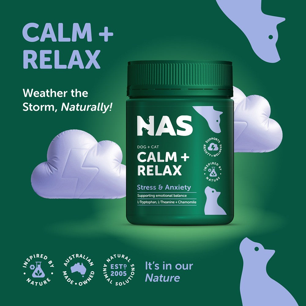 NAS Calm & Relax for Dogs & Cats 120g