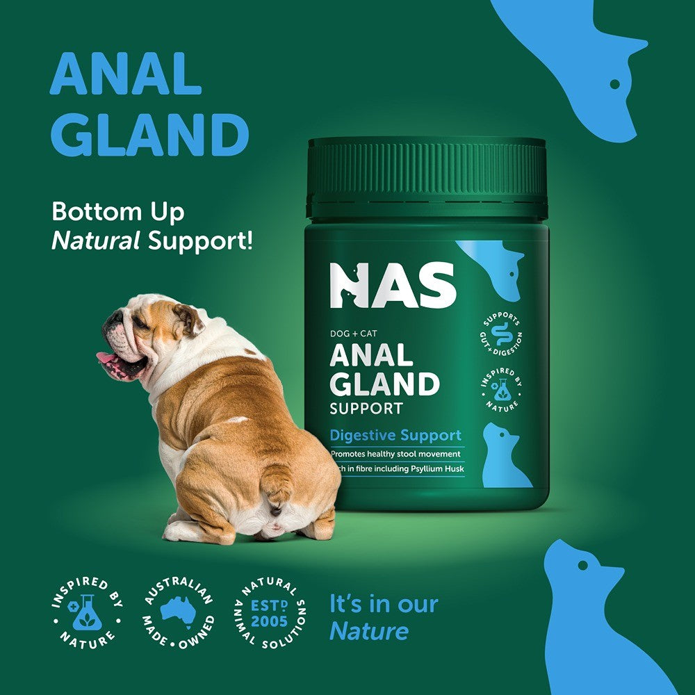 NAS Anal Gland Support for Dogs & Cats 120g