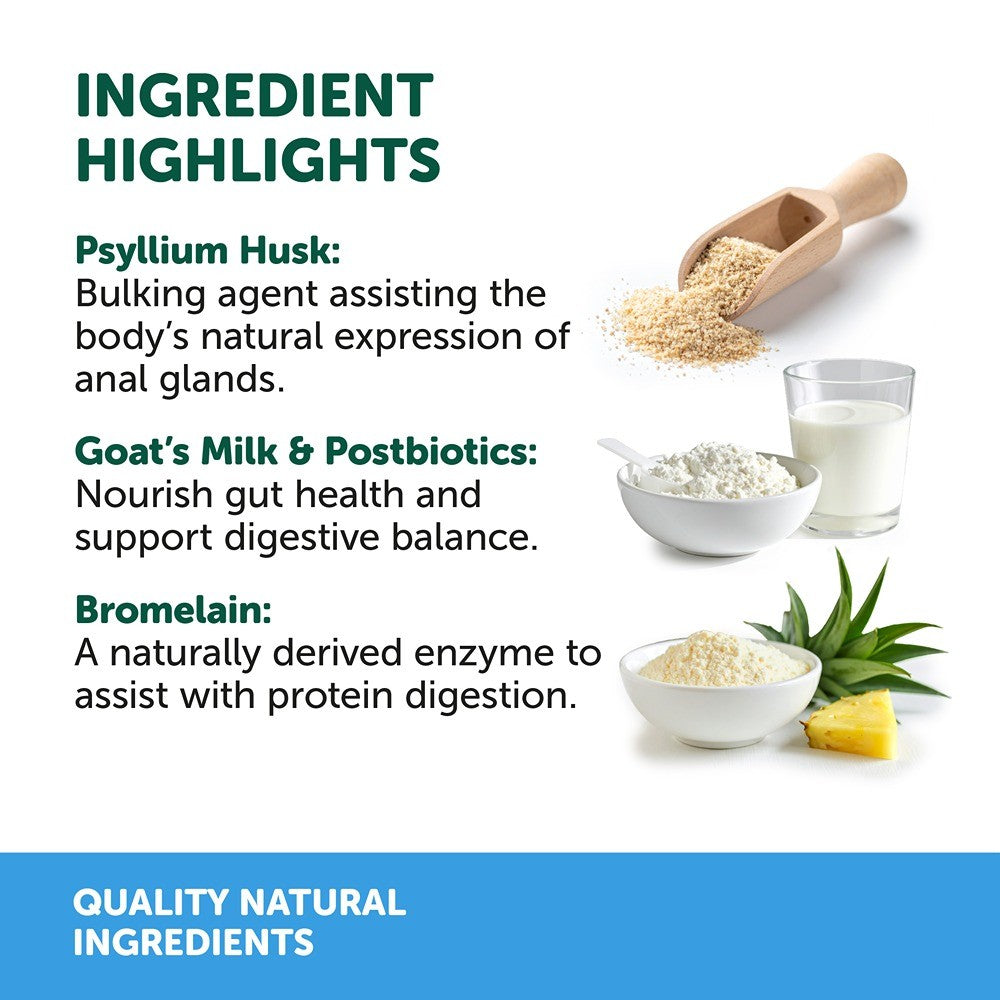 NAS Anal Gland Support for Dogs & Cats 120g