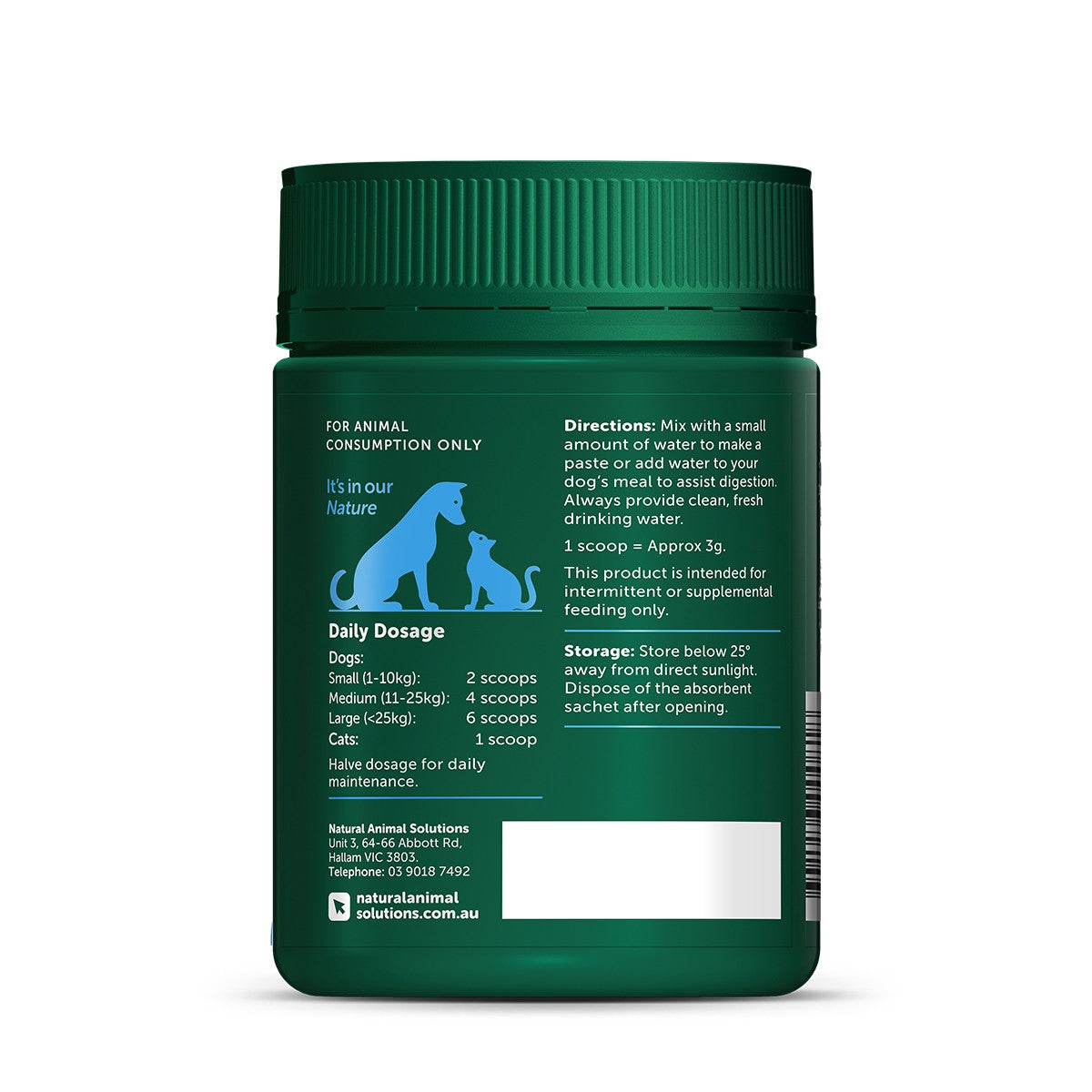 NAS Anal Gland Support Dog & Cat Supplement