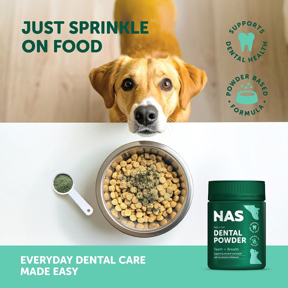 NAS Dental Powder for Dogs & Cats