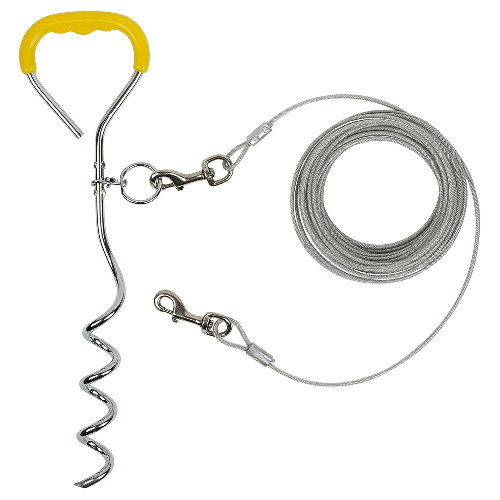 Lexi & Me Dog Reflective Tie Out Cable
