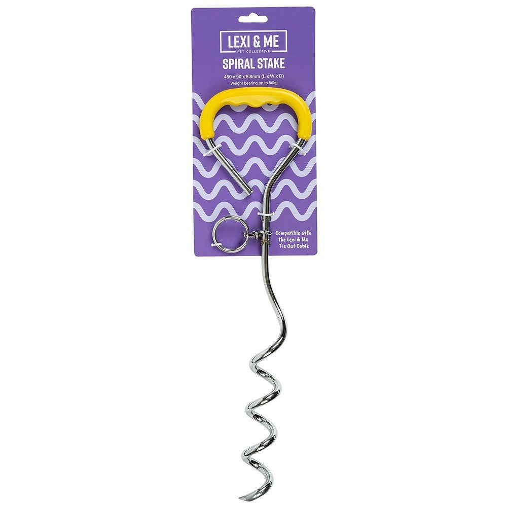 Lexi & Me Dog Ground Anchor Spiral Stake