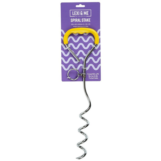 Lexi & Me Dog Ground Anchor Spiral Stake