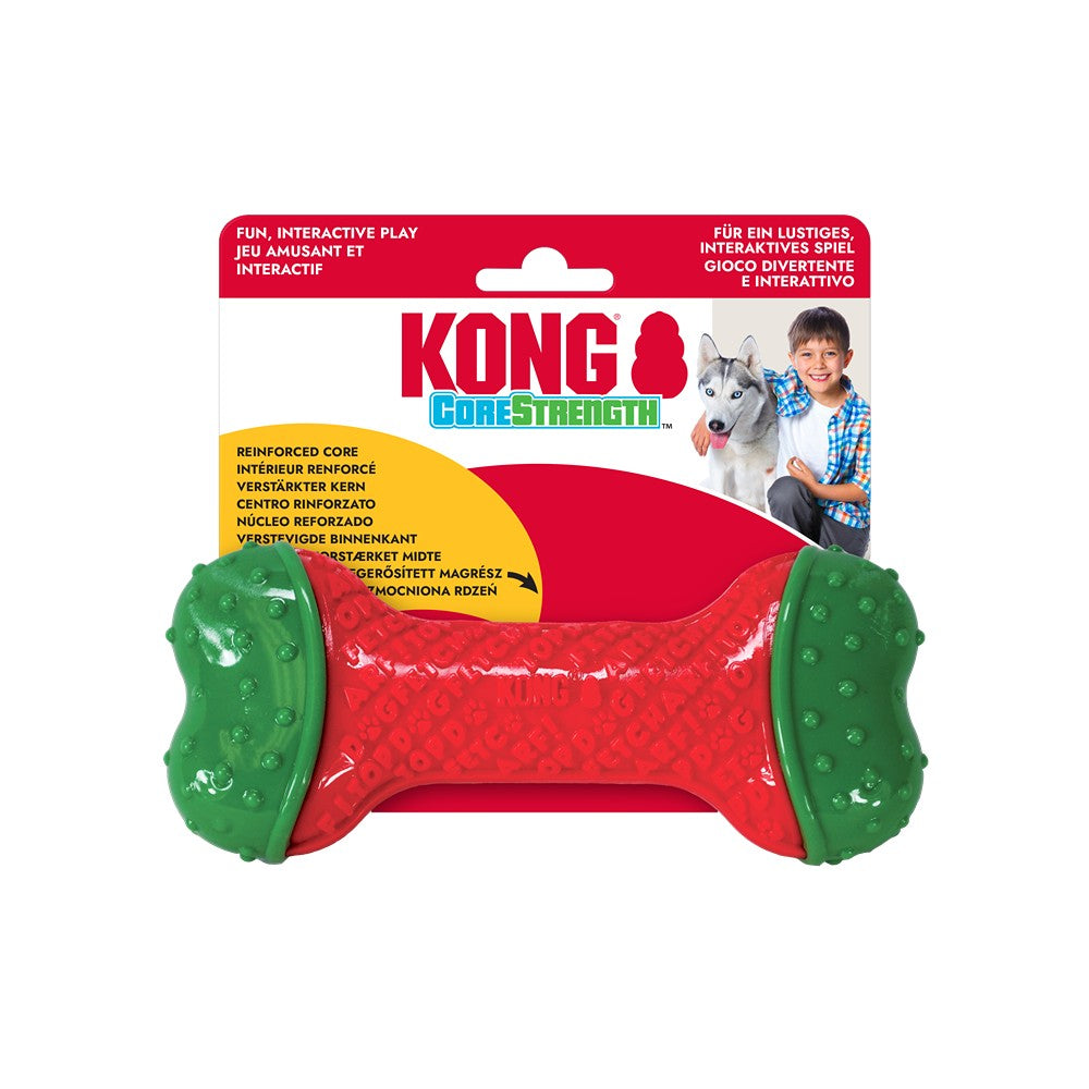 Kong Holiday CoreStrength Bone Dog Toy