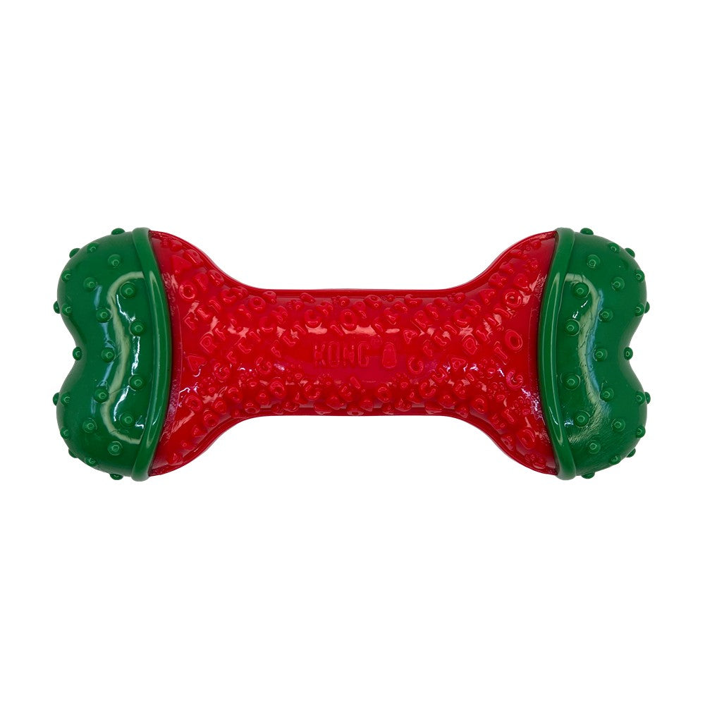 Kong Holiday CoreStrength Bone Dog Toy
