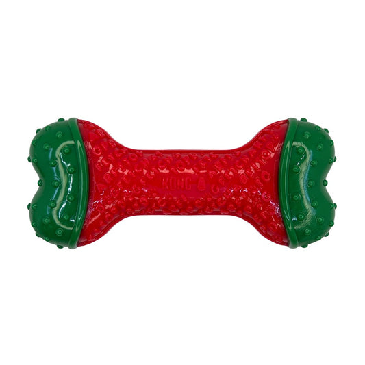 Kong Holiday CoreStrength Bone Dog Toy