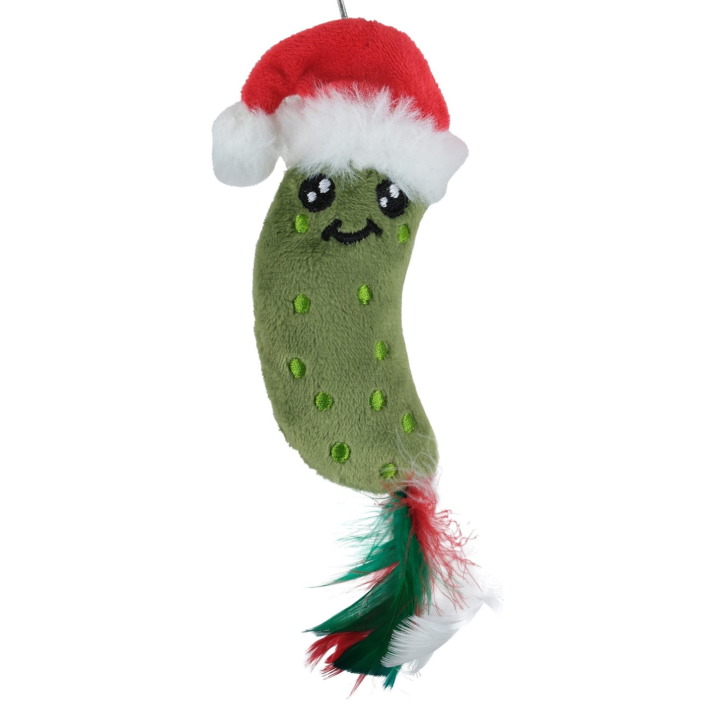 Petstock Christmas Pickle Wand Teaser Cat Toy