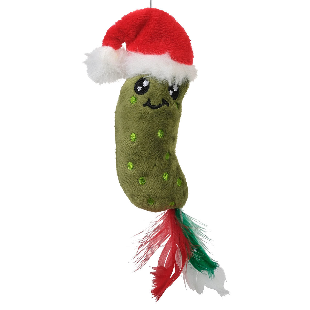 Petstock Christmas Pickle Teaser Wand Cat Toy