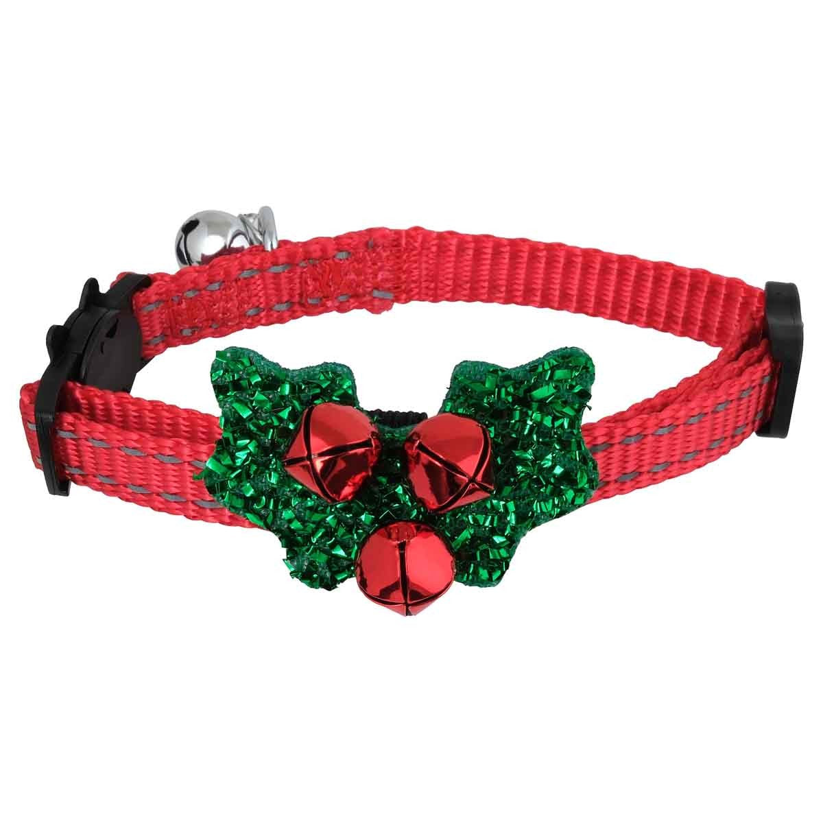 Petstock Christmas Holly Slider Cat Bell