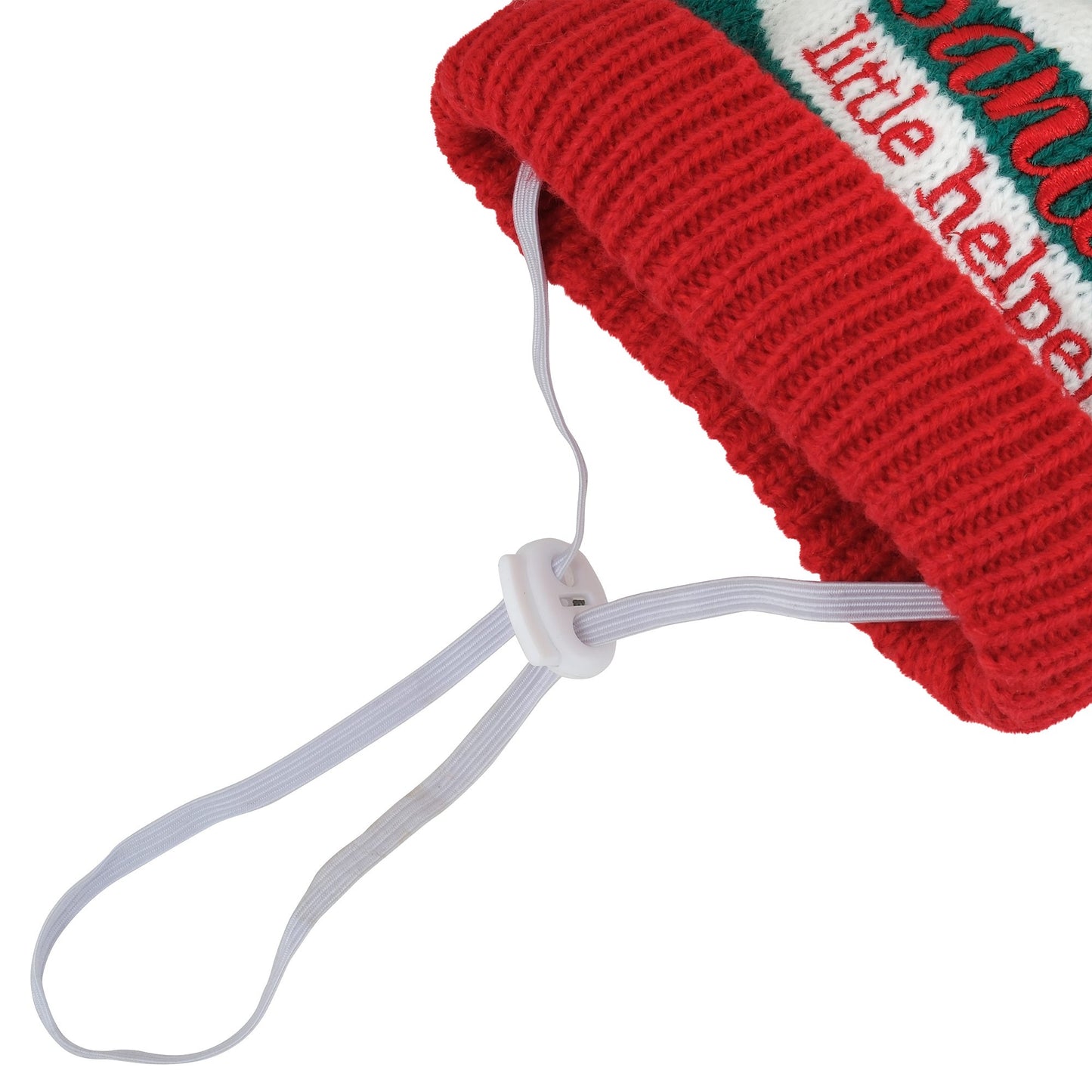 Petstock Christmas Santa's Little Helper Dog Knit Beanie