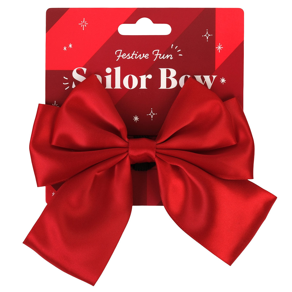 Petstock Christmas Satin Sailor Bow Dog & Cat Collar Accessory