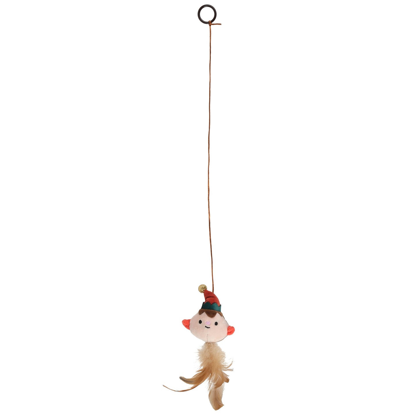 Petstock Christmas Elf Fingerloop Teaser Cat Toy