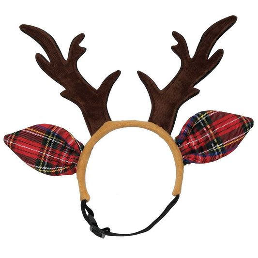 Petstock Foundation Christmas Dog Reindeer Antlers