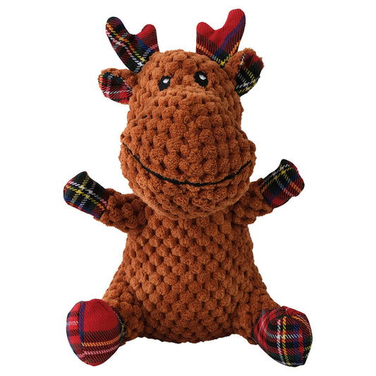 Petstock Foundation Christmas Reindeer Plush Dog Toy