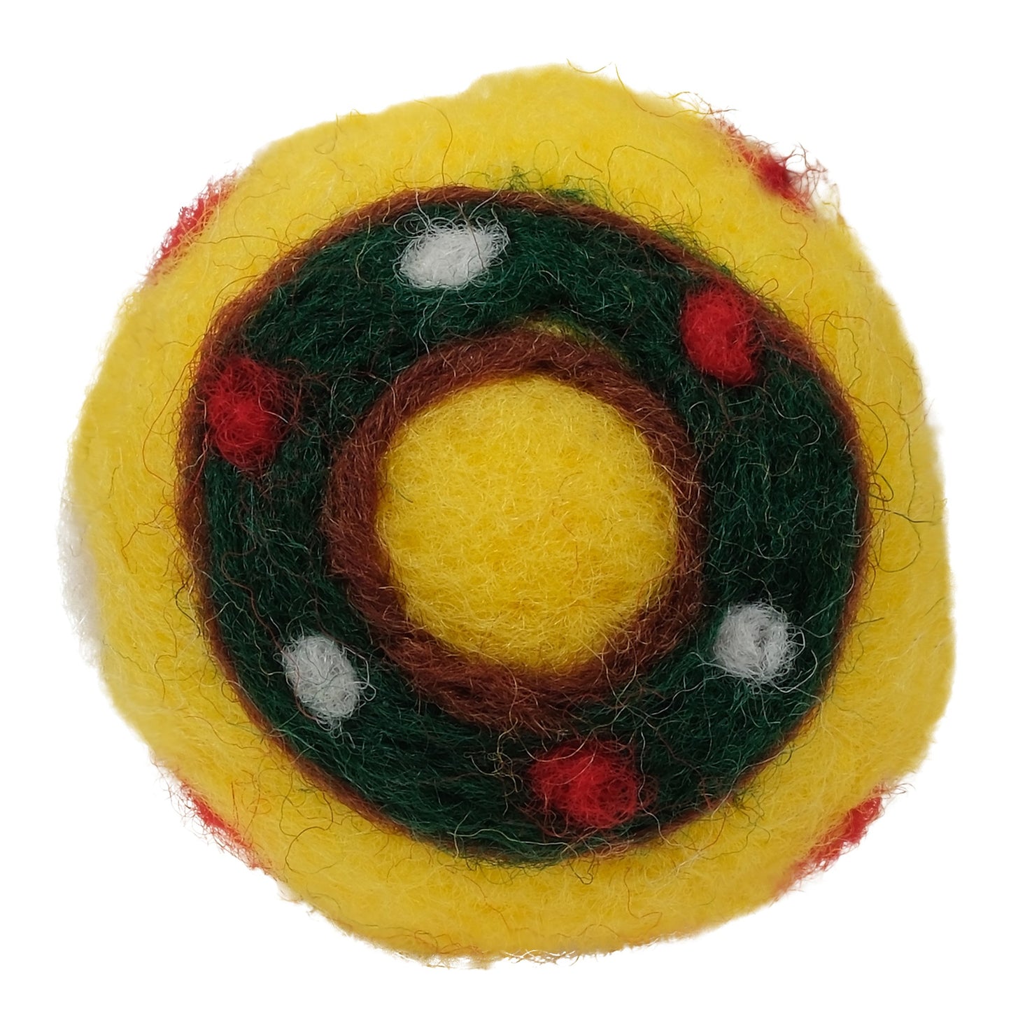Petstock Christmas Felt Balls Cat Toys