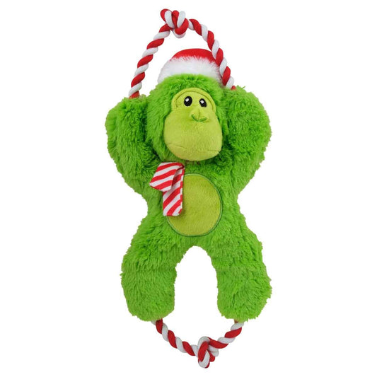 Petstock Christmas Monkey Tug Dog Toy