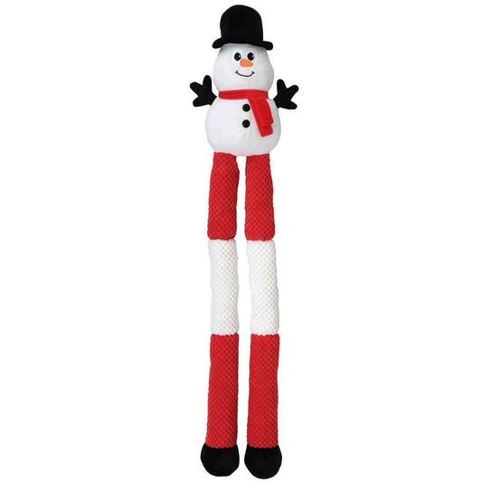 Petstock Christmas Snowman Long Leg Dog Toy