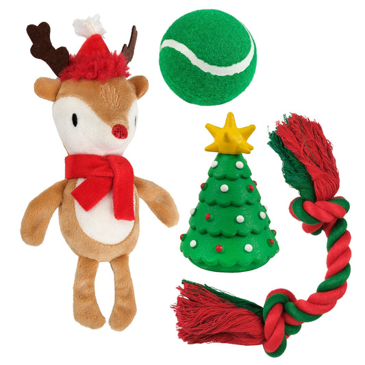 Petstock Christmas Stocking Assorted Dog Toys