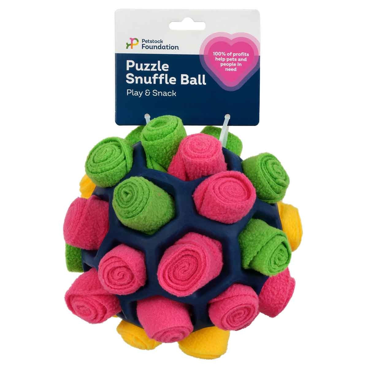 Petstock Foundation Puzzle Snuffle Ball Dog Toy