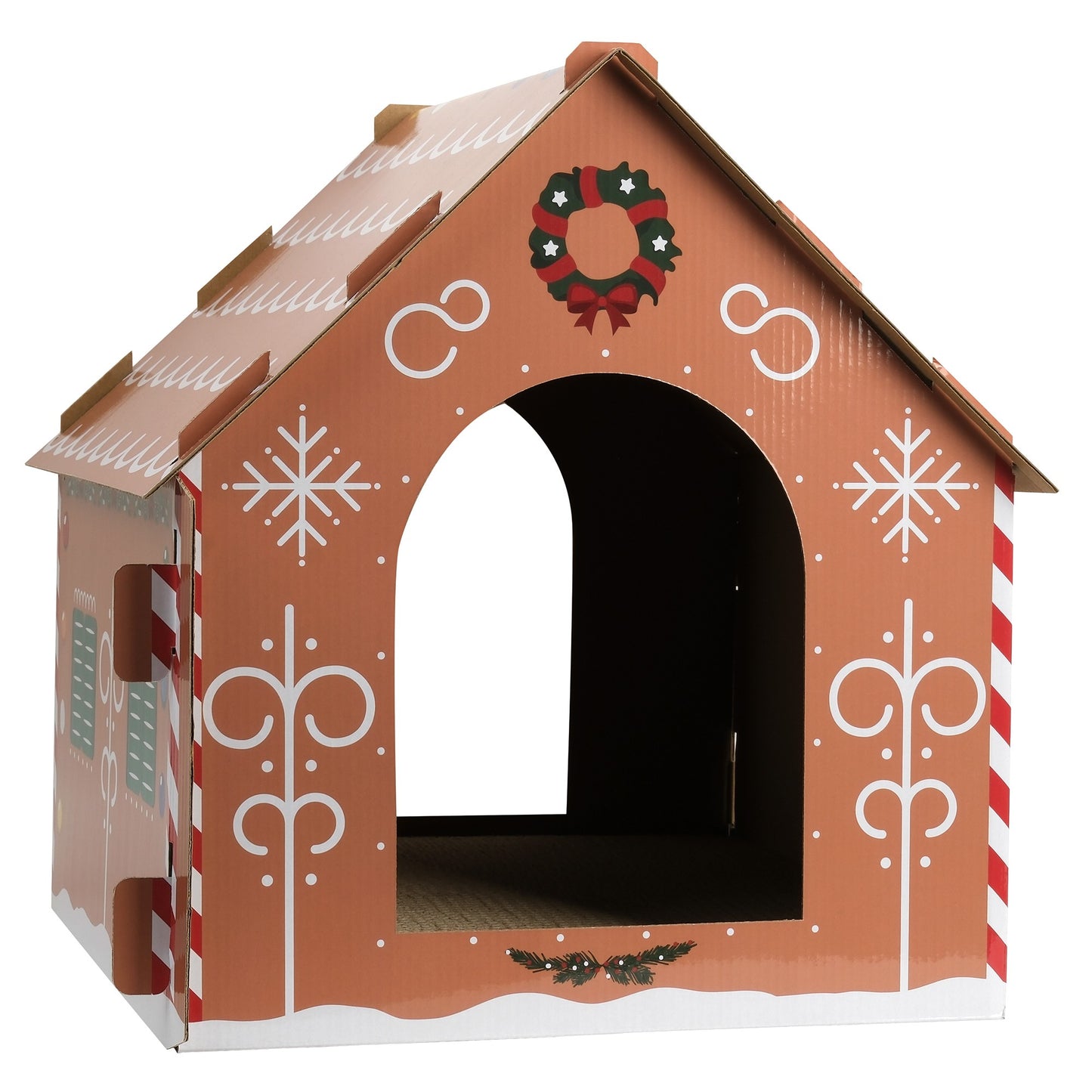 Petstock Christmas Gingerbread House Cat Scratcher Box