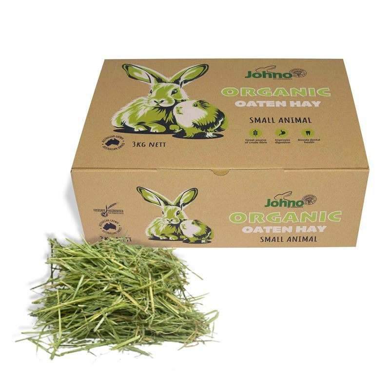 Johnson's Organic Hay Box Small Animal Food