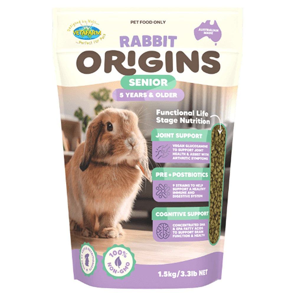 Vetafarm Rabbit Origins Senior Pellet Food
