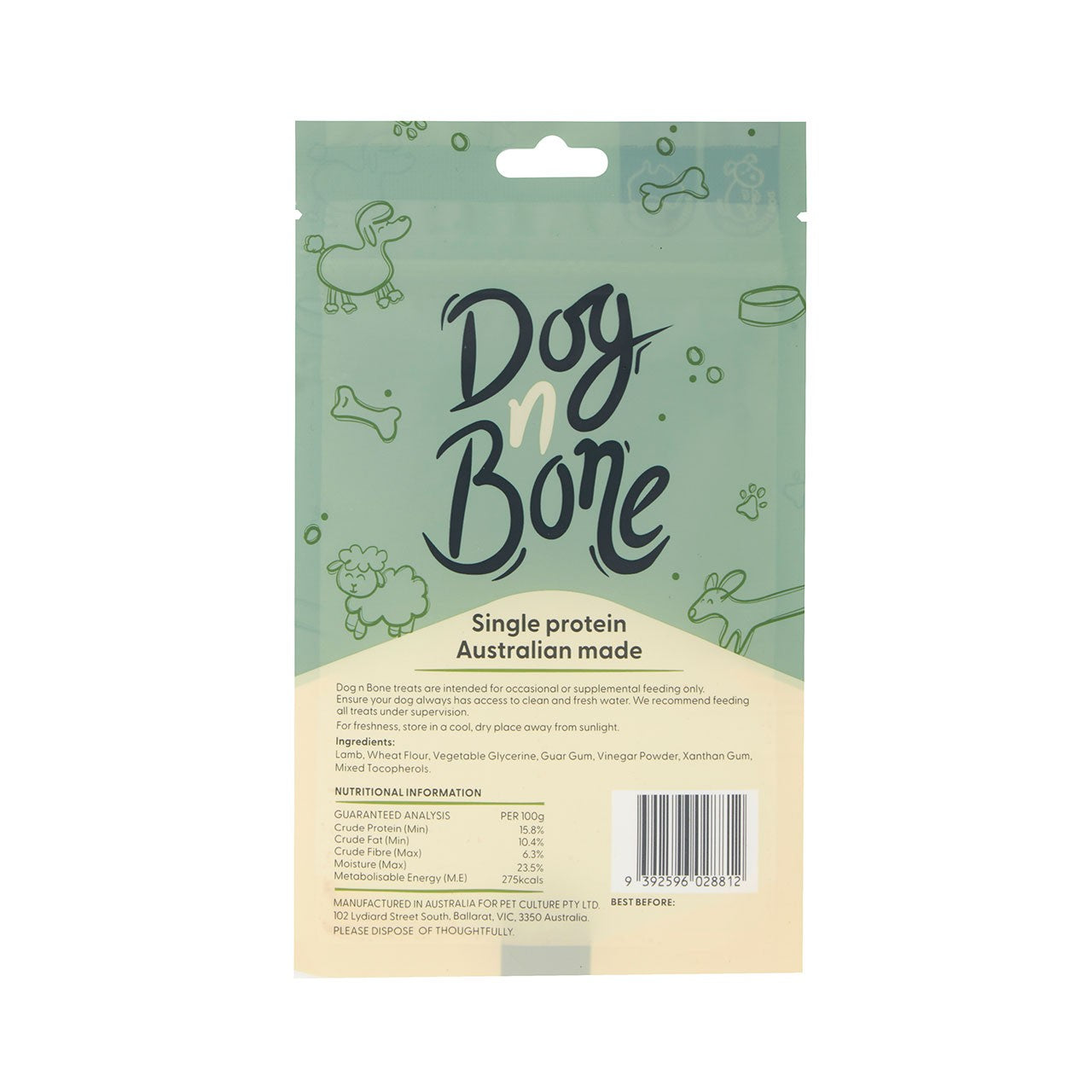 Dog n Bone Lamb Bites Dog Treats
