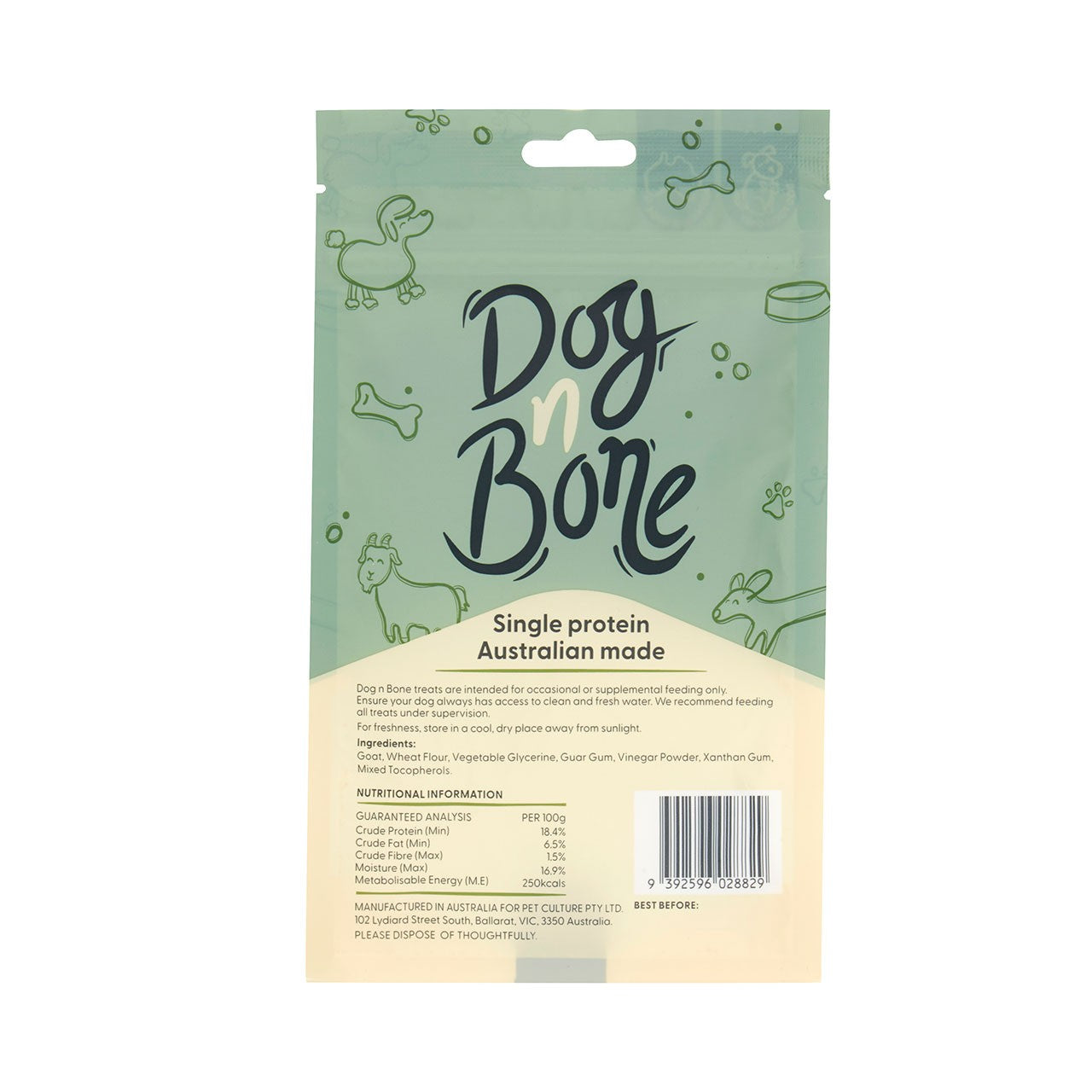 Dog n Bone Goat Bites Dog Treats