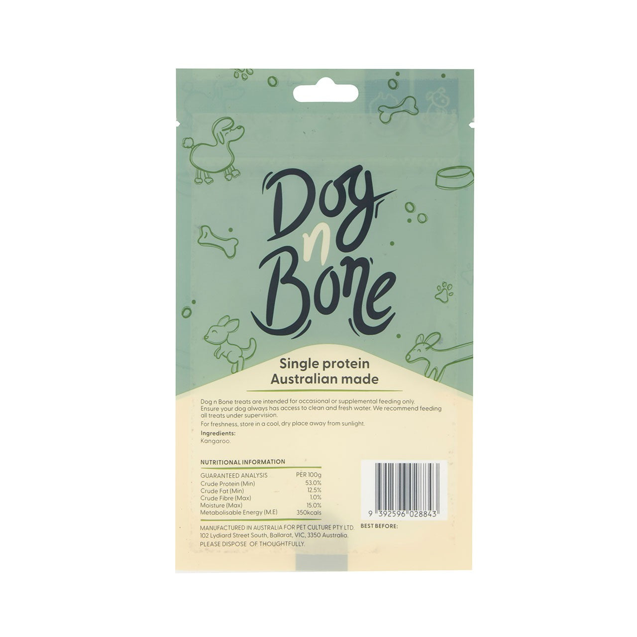 Dog n Bone Kangaroo Crackle Dog Treats
