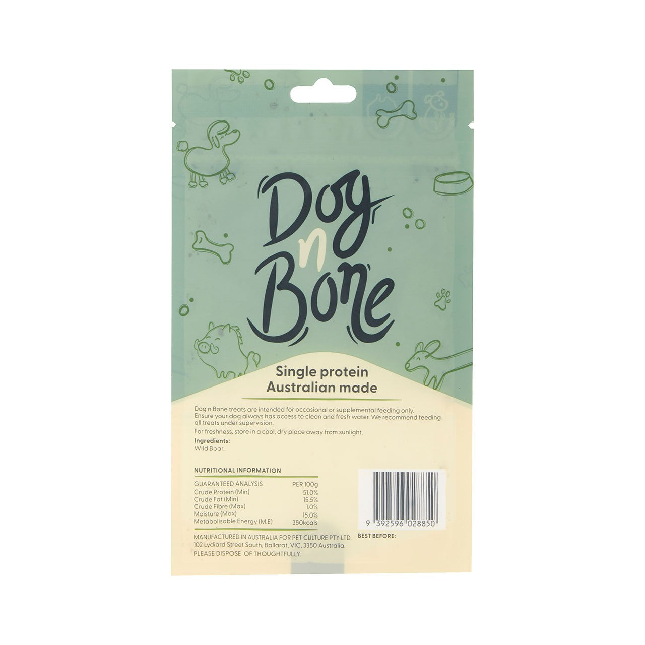 Dog n Bone Wild Boar Crackle Dog Treats