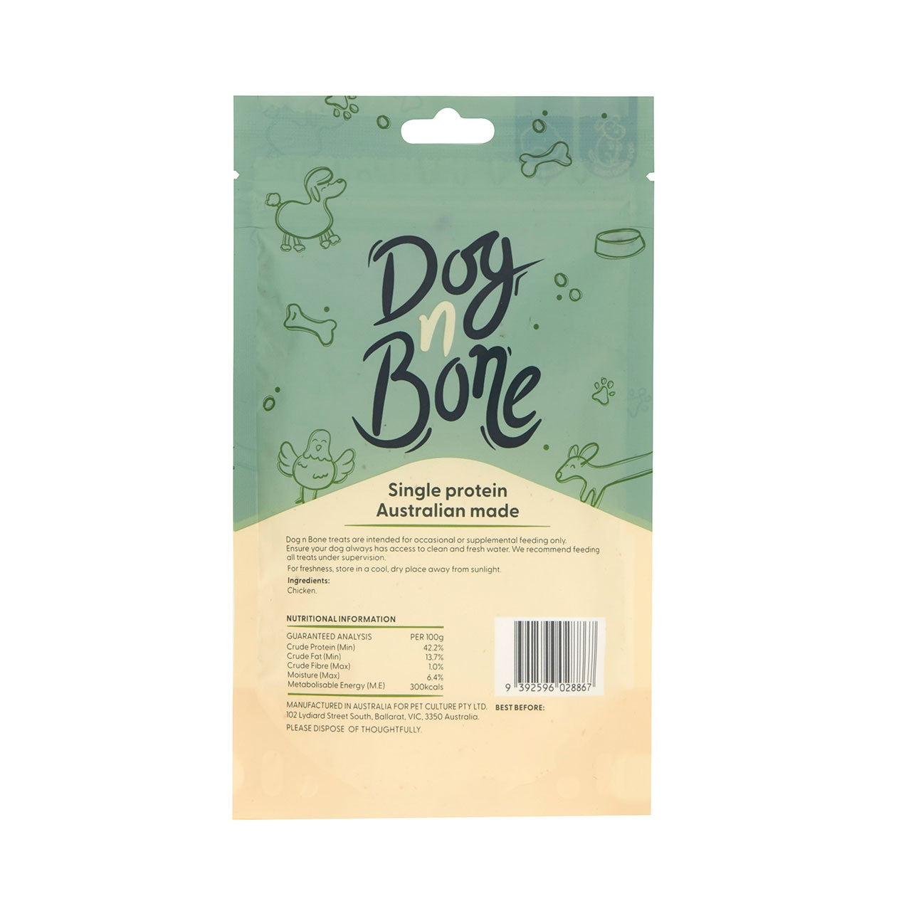 Dog n Bone Chicken Cubes Dog Treats