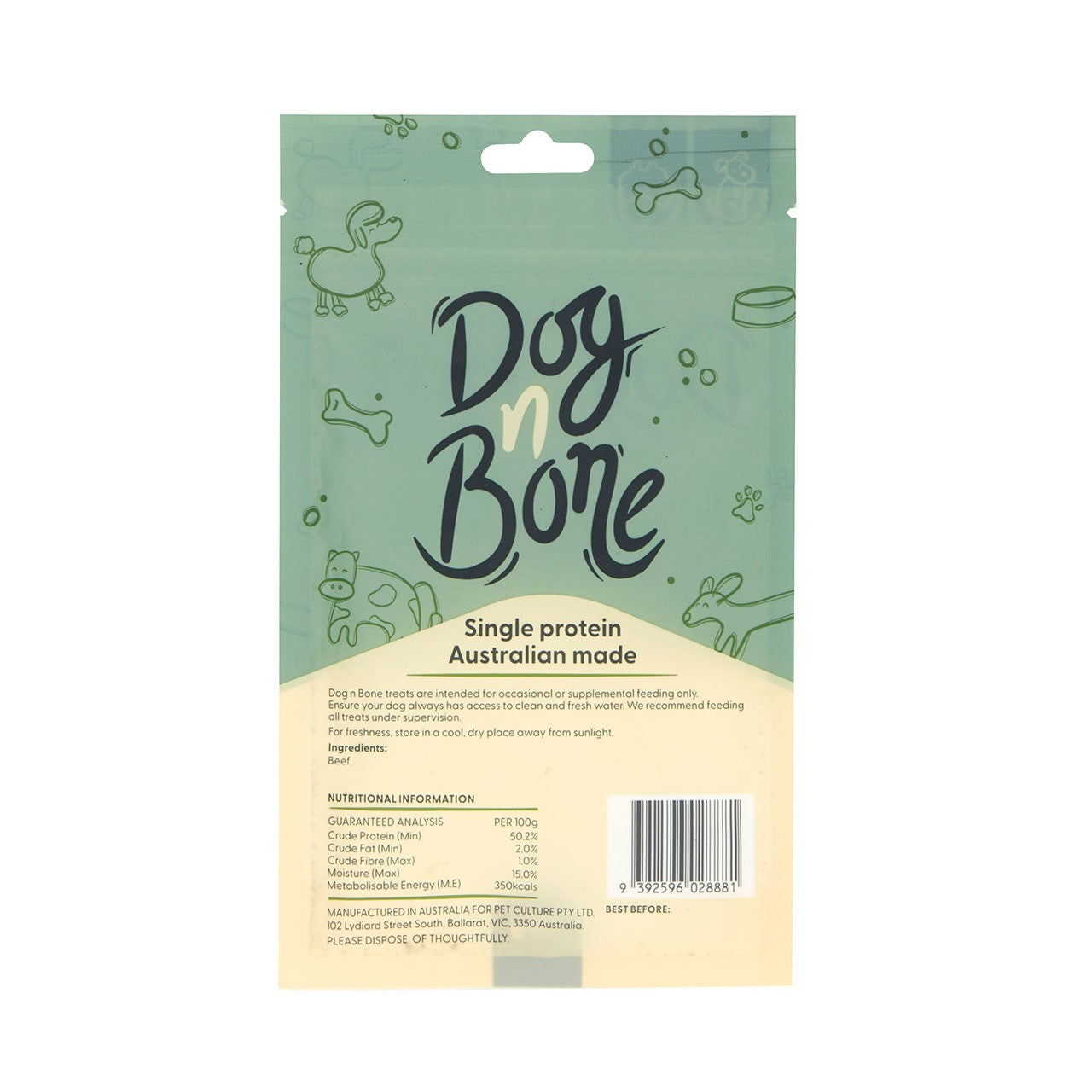 Dog n Bone Beef Liver Dog Treats