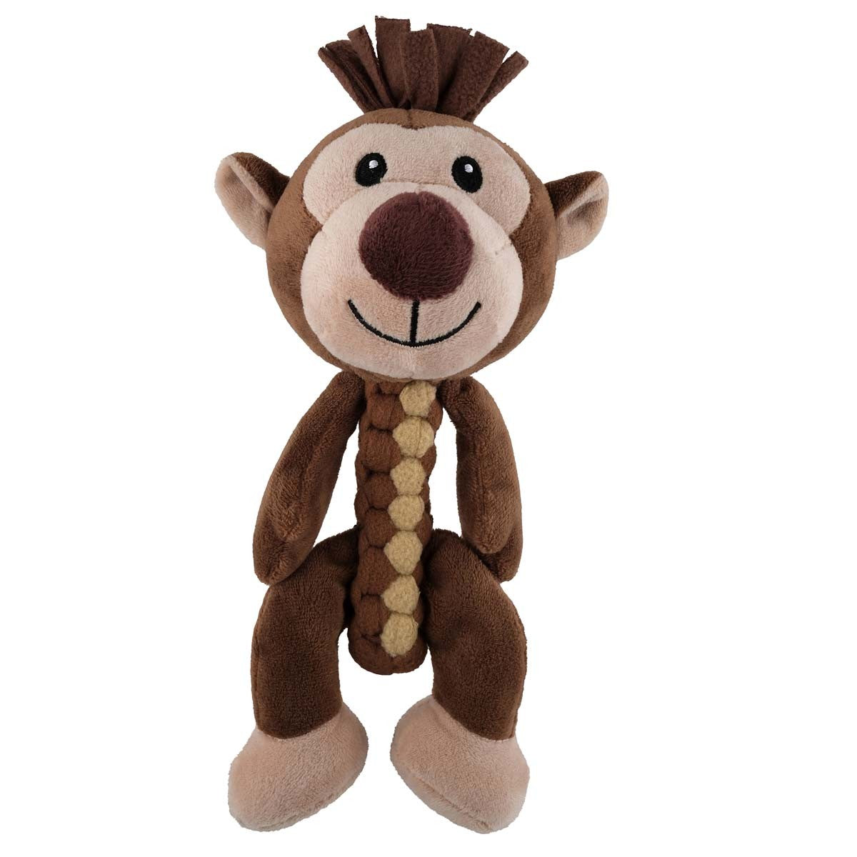 Creatures Monkey Plush Dog Toy
