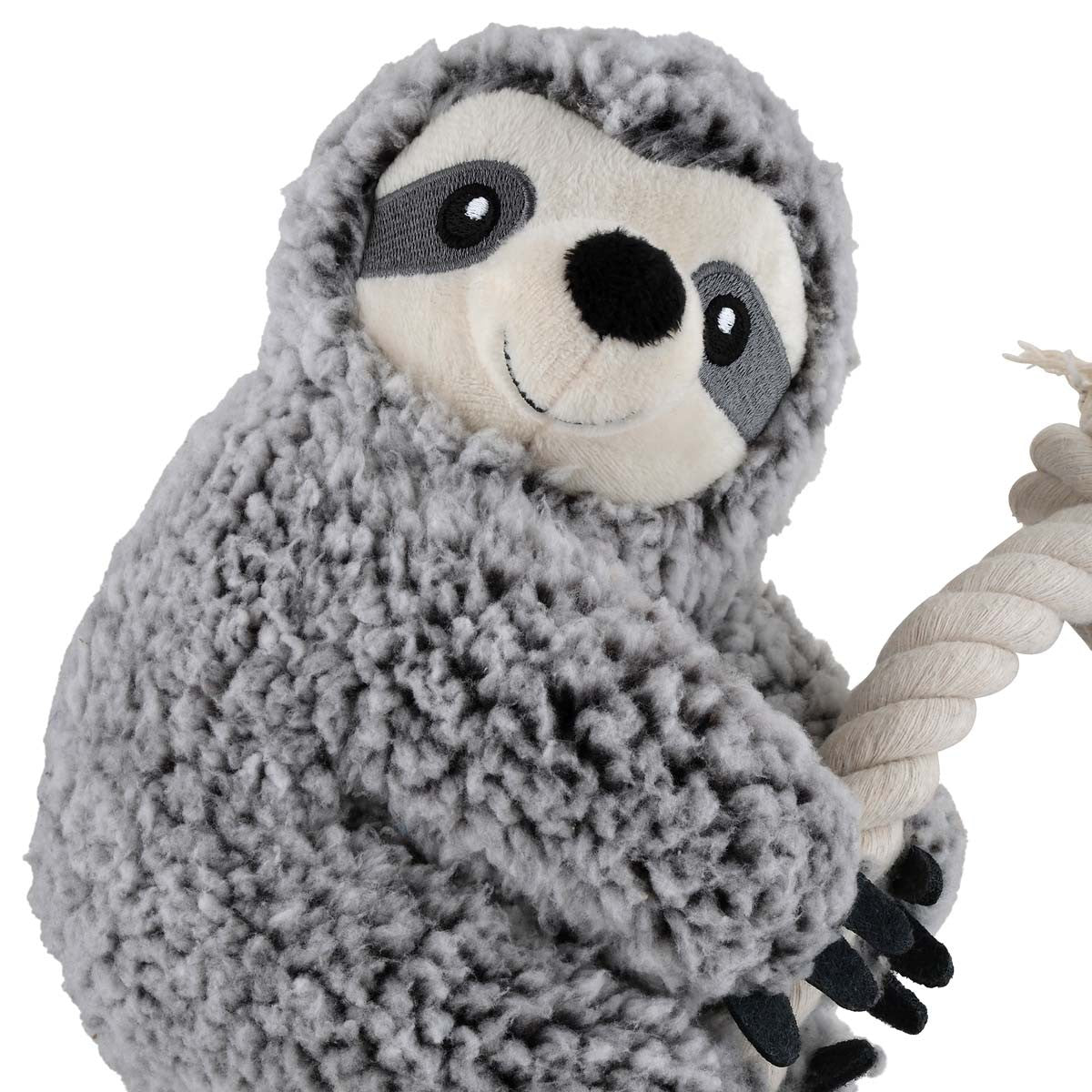 Creatures Sloth Plush Dog Toy