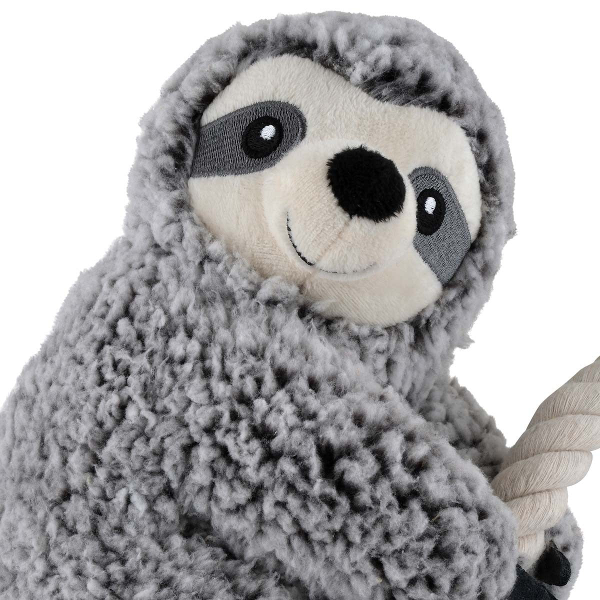 Creatures Sloth Plush Dog Toy