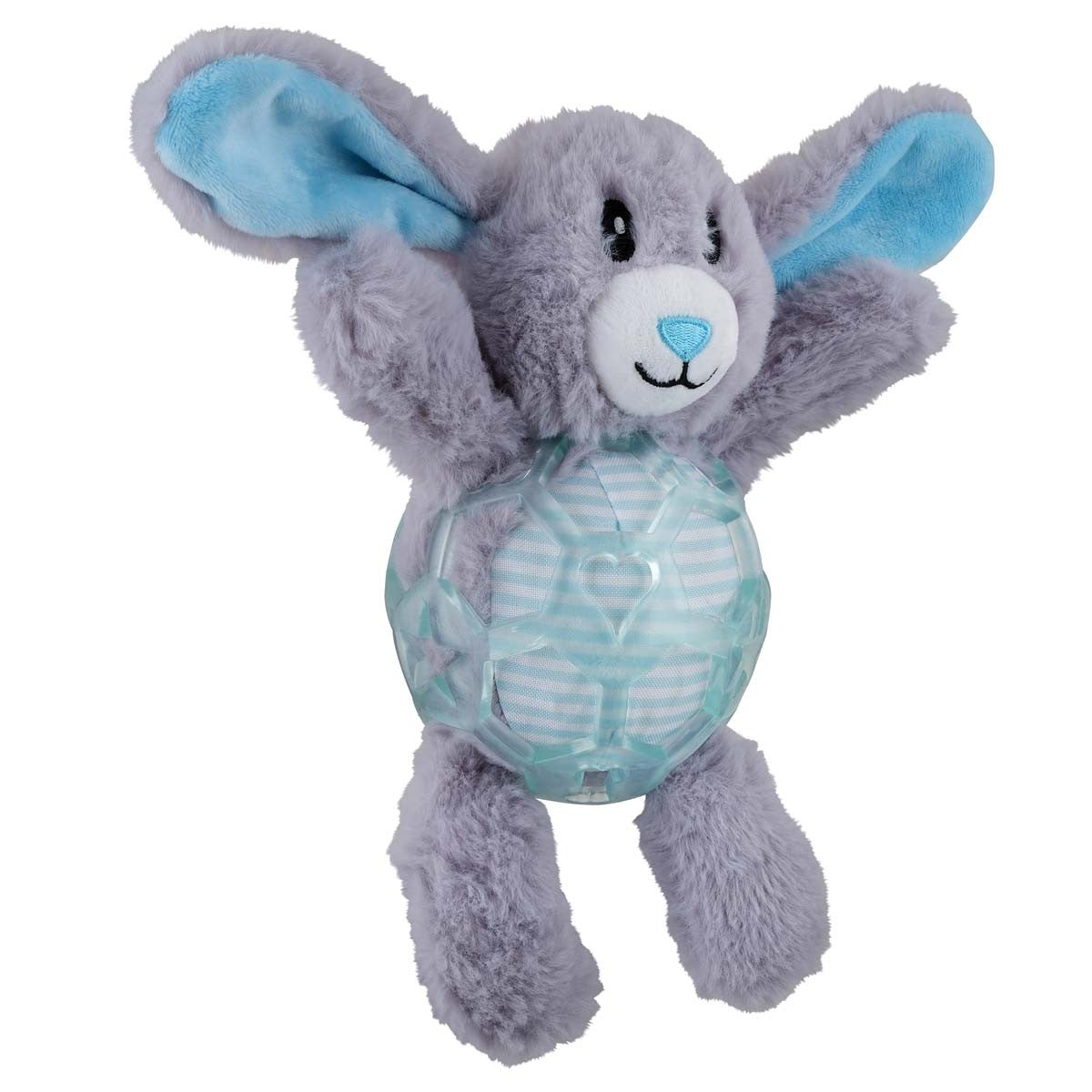 Creatures Bunny Plush Dog Toy